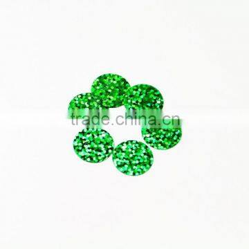 Green Faceted NEW Loose Large Round Flat Sequin Spangles Paillette photo-2