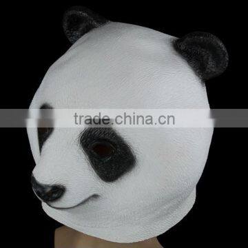 Latex Panda Mask Adult One Size Fits All Costume Mask photo-3