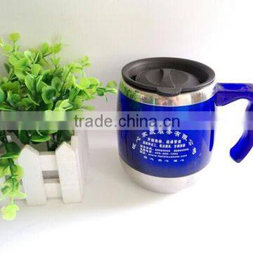 wholesale high quality double wall stainless steel vacuum flask coffee mug