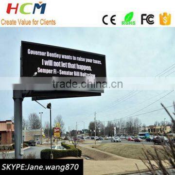 HD big led video wall p8 p10 full color billboard led Outdoor display on sale