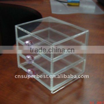 customize acrylic drawer box in various sizes and shapes