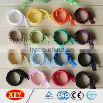 High quality invisible type customized size nylon coil zipper