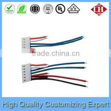 China Manufacturer 6 Pin 2510 Connector UL1007 24AWG Computer Wiring Harness