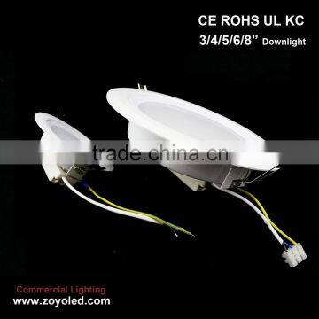 5 yrs warranty Energy Star UL listed 4" 6" 8" retrofit led downlight/led recessed light