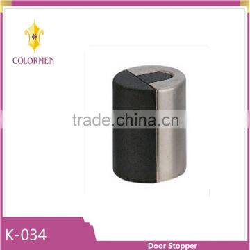 High quality wholesale zinc alloy door stopper,rubber door stopper