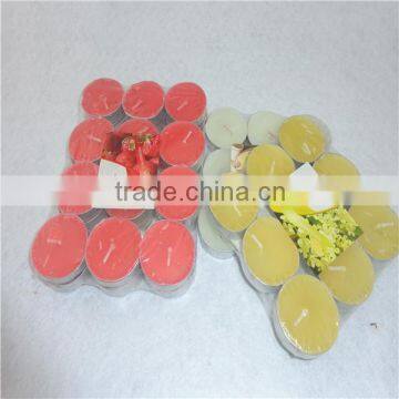 Aluminum tealight candle