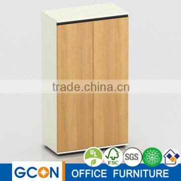 Offfice wooden storage filling cabinet book shelfs wall floating shelf with drawer
