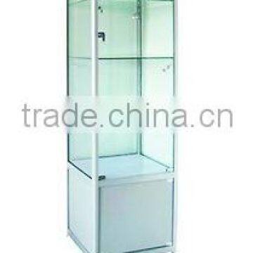 Liquor glass display cabinet or showcase with lights