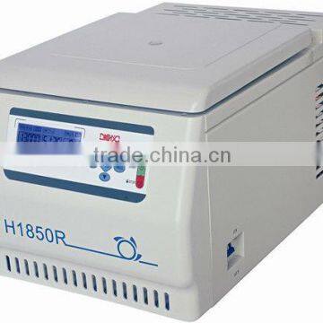 H1850R lab bench top high speed refrigerated centrifuge