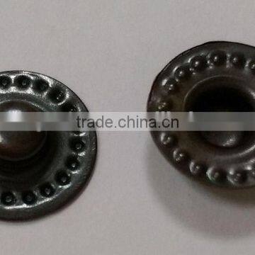 Short Pants Use Metal Spring Snap Button
