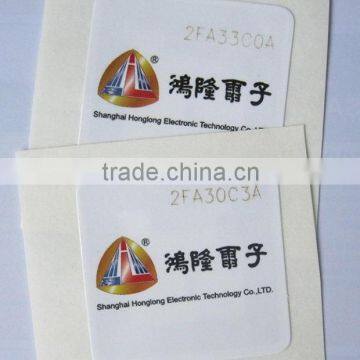 Promotional design uhf rfid adhesive tag