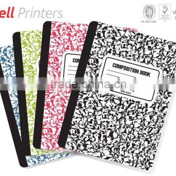 School Composition Notebook with customised branding from India