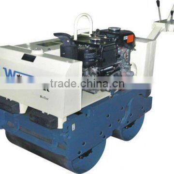 walk behind road roller WKR700 Japanese hydraulic pump and motor diesel gasoline engine double drum handheld for sale