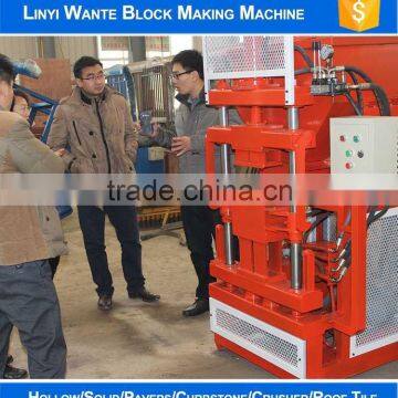 Low Price WT2-10 Interlocking Brick Block Machine in Kenya Interlocking Brick Clay Machine photo-5