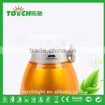 Rechargeable Working Light Indoor and Outdoor Super Bright Colorful Wind Switch Camping Light 3 Colors Solor Led Lantern photo-5