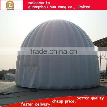 Hot selling outdoor inflatable tent, white wedding inflatable igloo tent H6-1177