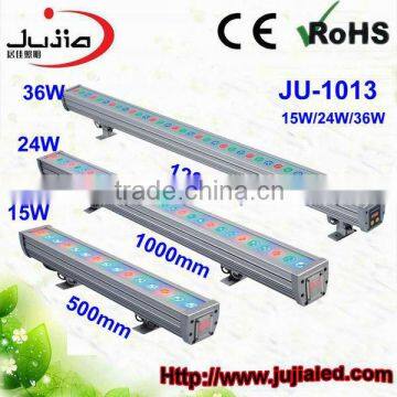 36w 1.2meter dmx512 colorful outdoor led wall washer,RGB LED Wallwasher light