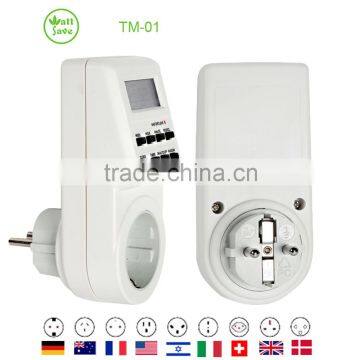 Programmable Digital Timer Socket Switch Europe Plug 16A 3680W photo-2