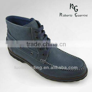 Genuine Leather High Neck Shoes for Men