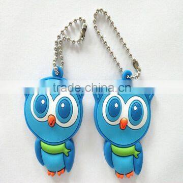 Promotional soft PVC 3D keychain / Plastic keyring / rubber PVC keychains