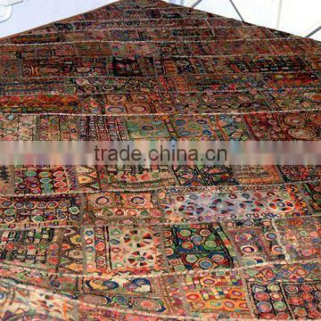 Handmade Decorative Antique Textiles Pieces from India~ for Wall-Decoration, Table-Cloths, Cushion Covers, Bedspreads