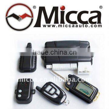 Two Way Car Alarm, Lcd Display, Two Way Auto Car Alarm Security System, Remote Engine Starter,alarmas Para Automovil 2 Vias
