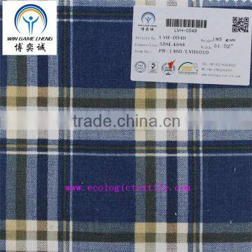 55%linen and 45% viscose blend printed fabric