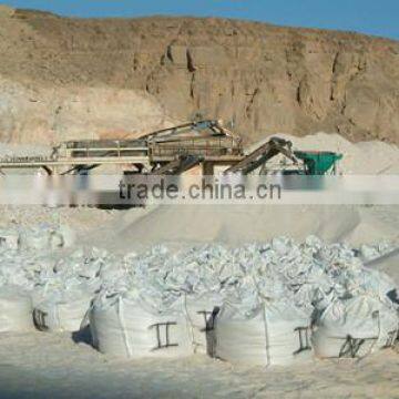 High Performance full set silica sand production line for glass production