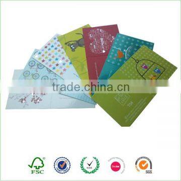 Writing paper business card printer