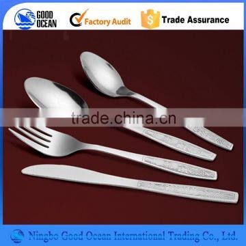 high quality hotel restaurant supply Thyssen stainless steel knife and fork cutlery flatware