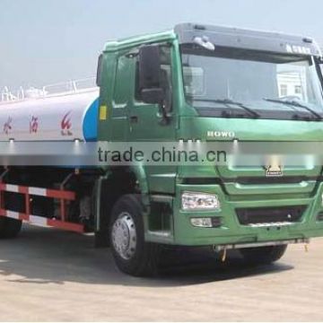 sinotruck HOWO 4*2 10 cmb Water Tanker Truck/howo water tank/Top-quality and Durable CNHTC brand WD615 290hp Howo 4x2 Water Tan