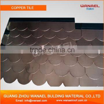 Hot selling products Wanael Roof Fish Scale Copper Cheap Asphalt Shingles