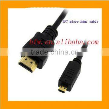 Hot !!!!! 3FT micro hdmi cable