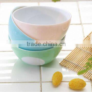 wholesale kitchen products , high grade plastic double color bowls