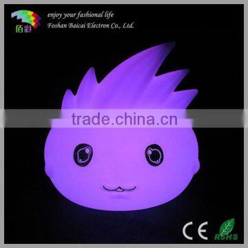 Colorful safe led table light/led bedside table lamp/led toy