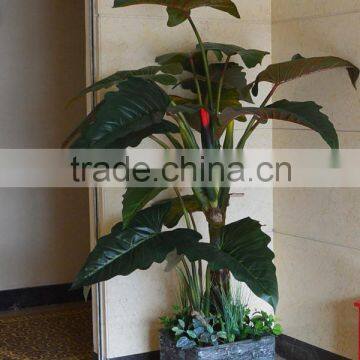 Corridor Decor Large Artificial Taro Plant