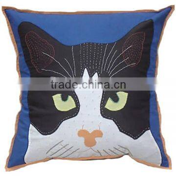 cotton face home decor cushion pillow