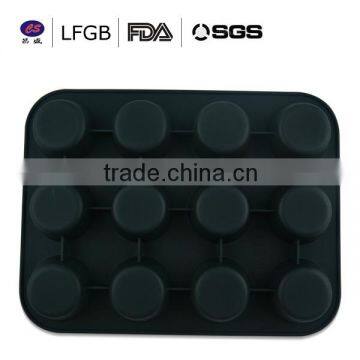 With stock! fashionable and practical round shape silicone cake mould