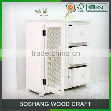 Small Wood Drawer Cabinet for Home Wooden Storage Cabinet Design