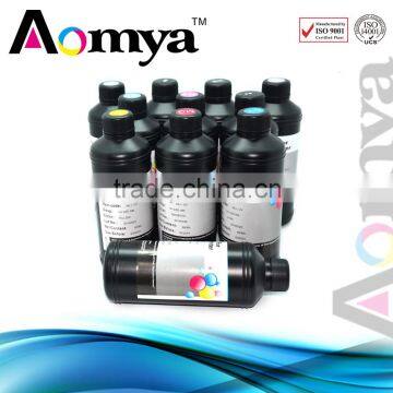 UV flat printer uv ink dry fast after print perfect in saturation with high quality