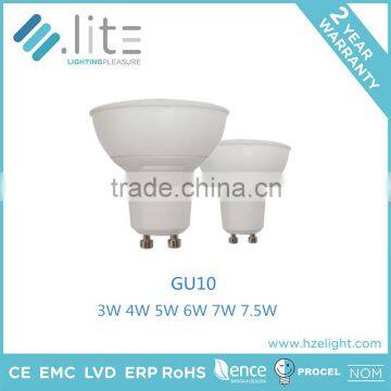 Led Bulb GU10 Lamp Spotlight Spot Light 6W 400lm 100 Degree CE RoHS EMC LVD Certificates 50mm Plastic Coated Aluminium photo-4