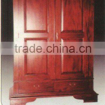 2 Door Cabinet Mahogany Indoor Furniture