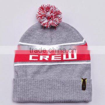 Top quality cheap wholesale beanie hats with top ball,pom pom beanie hats wholesale