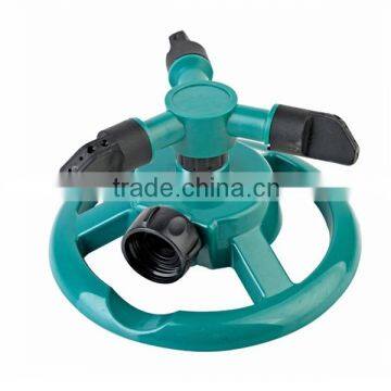 3 arm plastic rotary sprinkler irrigation system