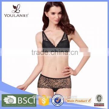 Best Design Ultimate Minimizer Ladies Sexy Net Bra Sets Hot Sale Lace Bralette