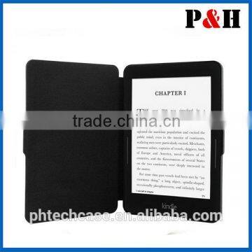 Protective leather case for Amazon Kindle Voyage