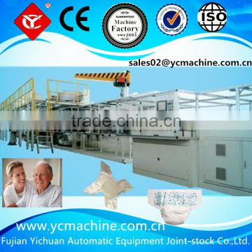 Adult diaper machine plant