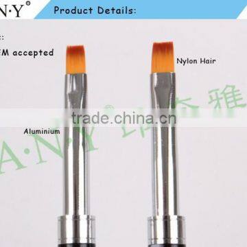 ANY Nail Artist Using UV Gel Nail Beauty Nylon Hair Nail Art Flat Brush UV Gel Art photo-3