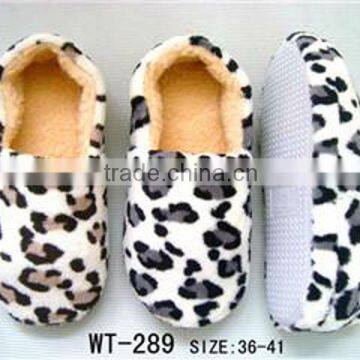 cow design upper warm cotton insole home girls bathroon slipper black white mixed colors ladies indoor bathroom slipper