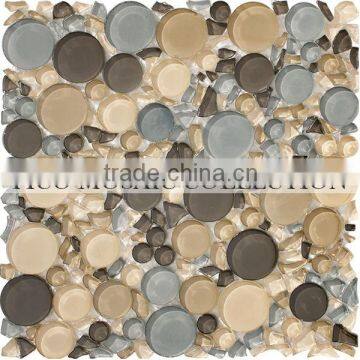 Fico mosaic GR1009,beveled glass mirror mosaic tile